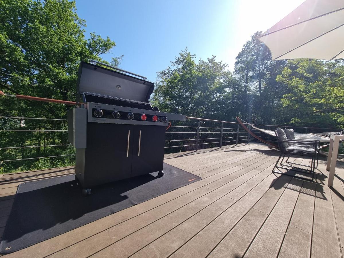 5 Sterne Bahnhoftraum, Appartement "Waldliebe" 133Qm, Grosse Terrasse 70Qm, Qr Code Scannen Fuer Virtuellen Rundgang, Premium Ausstattung برونفلس المظهر الخارجي الصورة